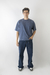 Imagen de REMERA BASIC CROP WASHED AZUL