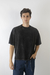 REMERA BASIC CROP WASHED NEGRA - comprar online