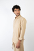 CAMISA LINUM M/L BEIGE en internet