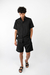 CAMISA LINUM M/C NEGRA - tienda online
