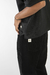 PANTALON LOOSE FIT CORDEROY NEGRO