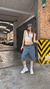 BERMUDA BAGGY ARHUS AZUL - tienda online