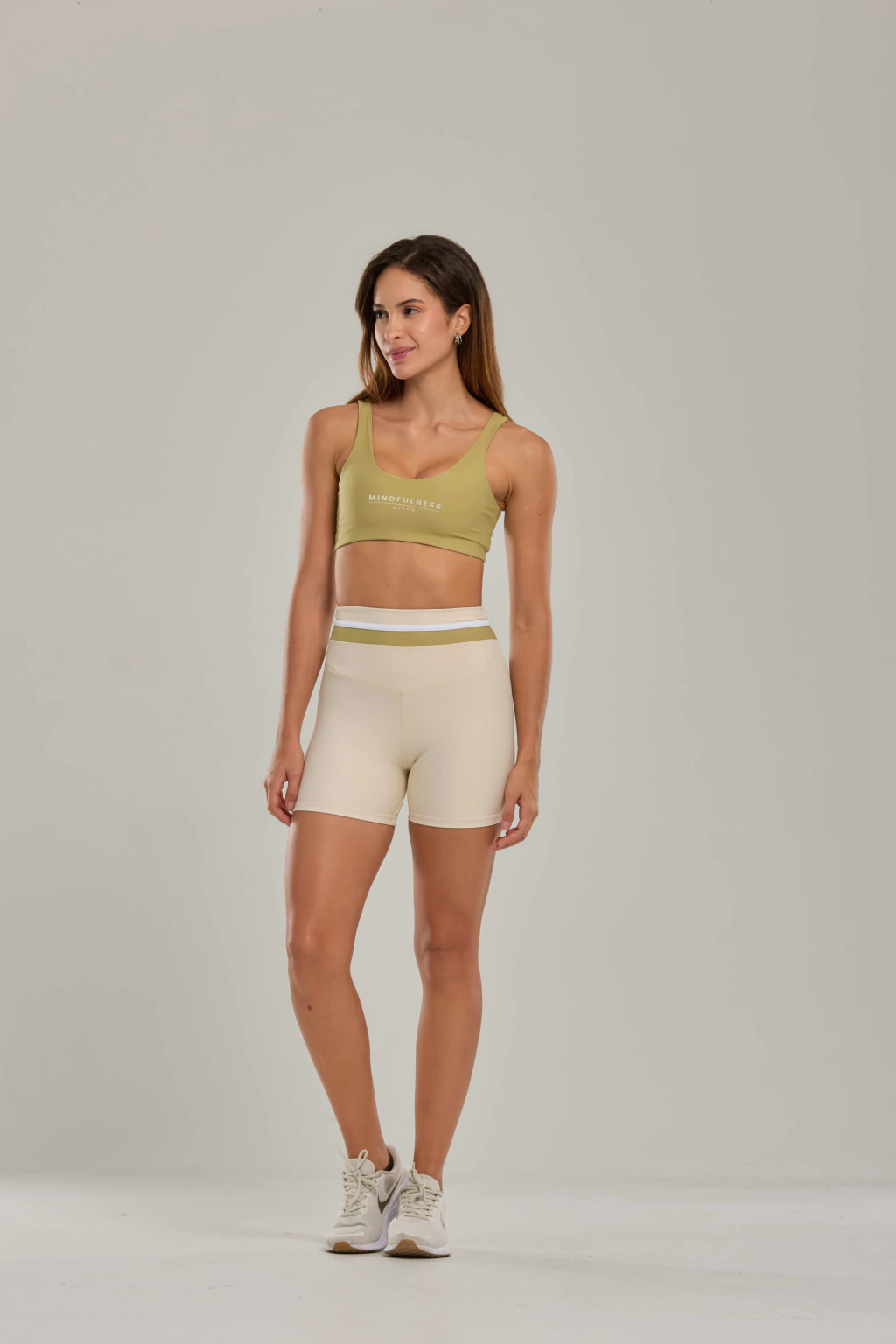 CONJ SHORT DUNA - OFF WHITE VERDE
