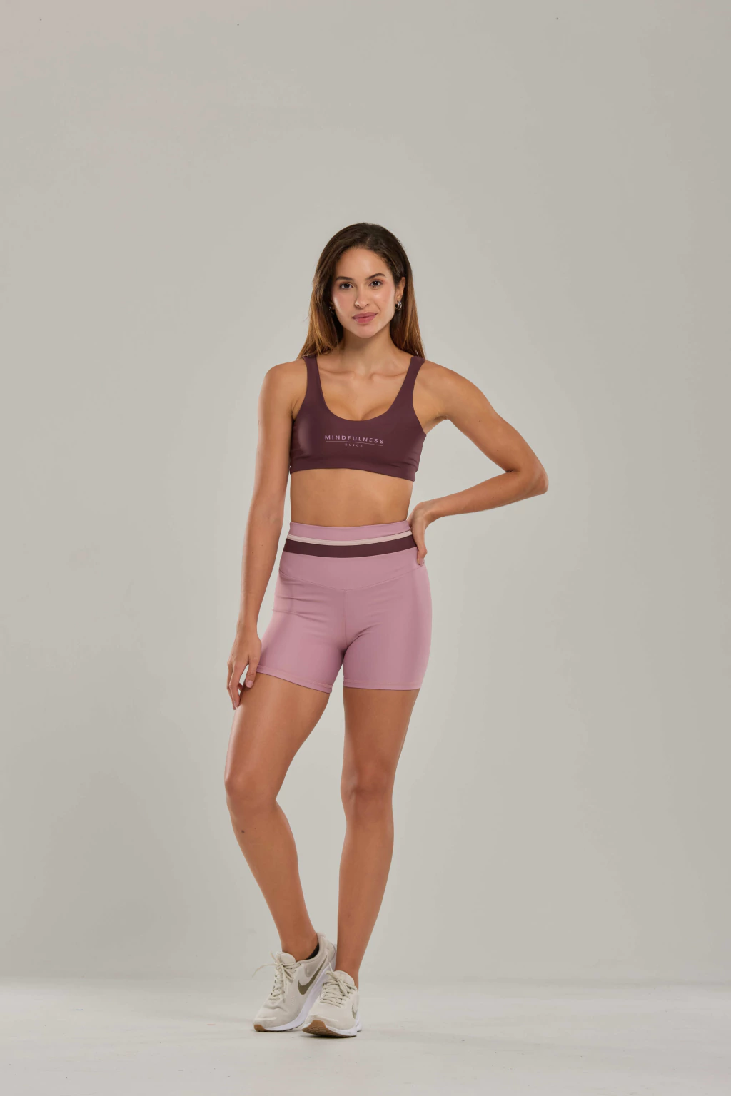 CONJ SHORT DUNA - MALVA ÉBANO