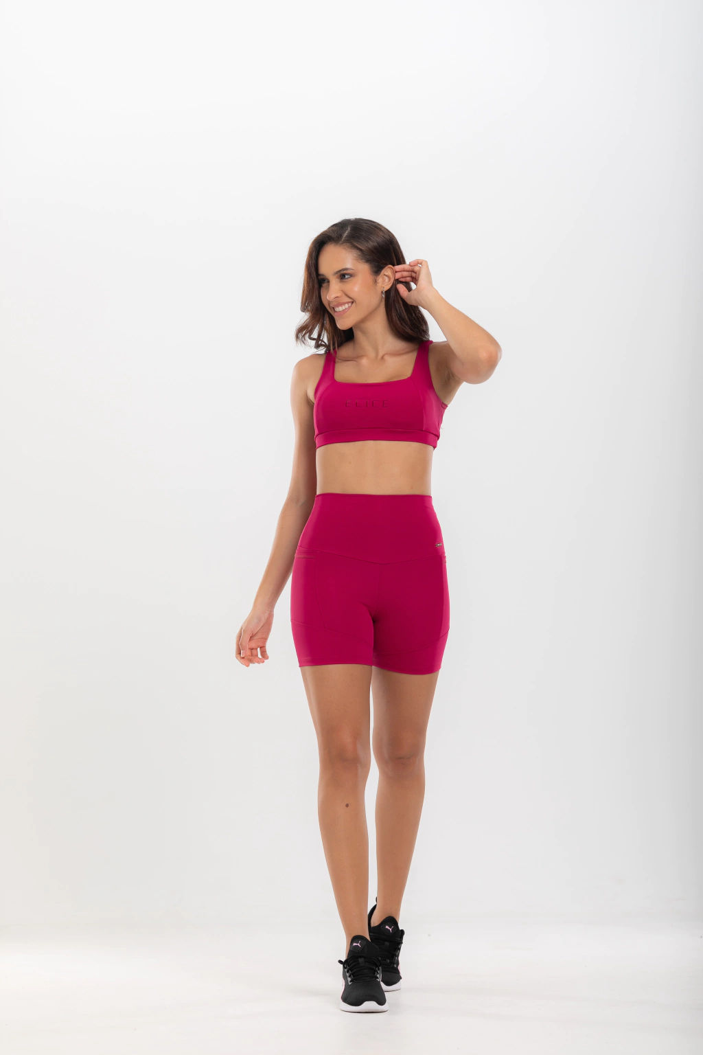 CONJUNTO SHORT MARESIA - ROSA DESEJO
