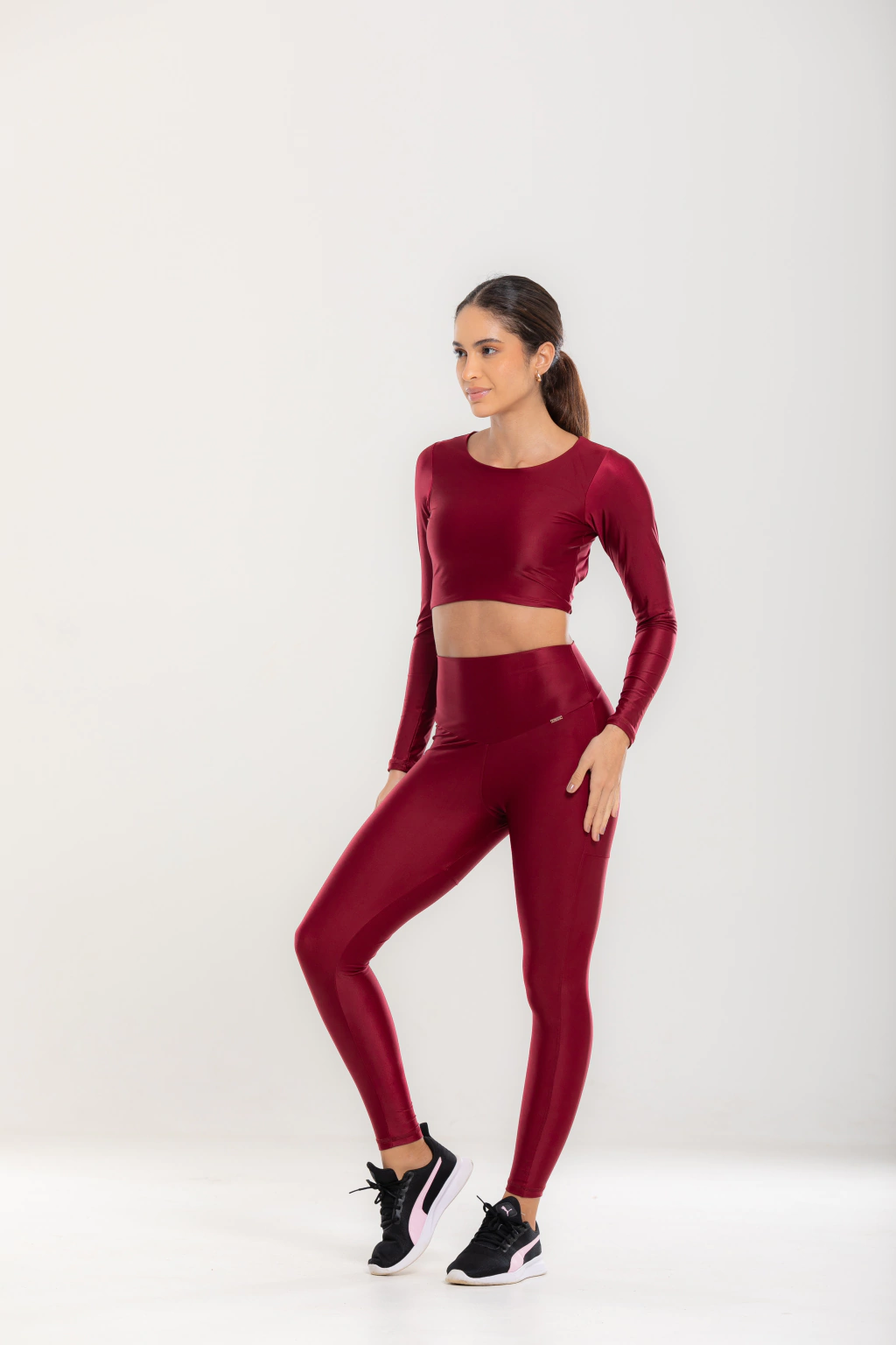 CONJUNTO LEGGING MANGA LONGA EQUILIBRIO - CARMIM