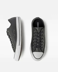 Converse All Star Chuck Taylor Preto Couro CT 0448 0002 - comprar online
