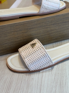 Schutz Flat Rasteira Palha S22082 0004 0001U - comprar online