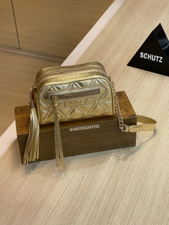 Schutz Handbag Bolsa Pequena Dourada S50010 0397 0009U