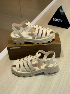 Schutz Sandália Tratorada Nude S21340 0024 0002U