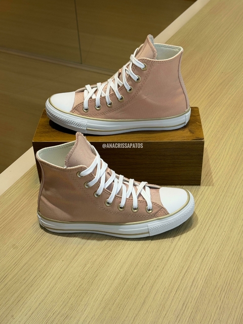 Converse All Star Modern Tailored Rosa c/ dourado CT 2833 0002
