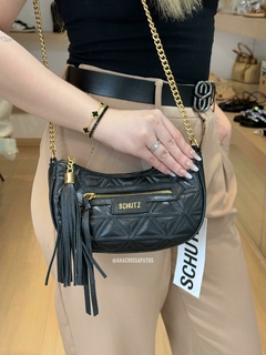 Schutz Bag Mirella Couro Preta Bolsa Pequena na internet