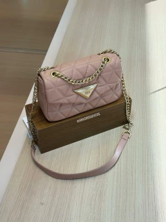 Schutz Bolsa 944 Média Couro Amêndoa Tiracolo - comprar online