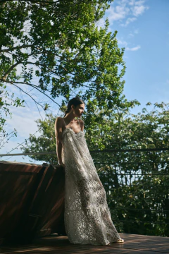 VESTIDO BLOOM OFF WHITE - comprar online