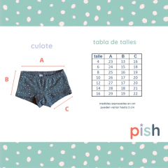 Pack x 2 Culote Tramado TEEN - Chicle/ Ciruela - pishkids