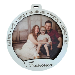 Bolitas de Navidad Personalizadas con foto - Moor Deco