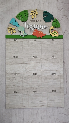 Tablon primer añito - Dinosaurios - comprar online