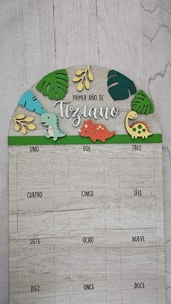 Tablon primer añito - Dinosaurios - comprar online