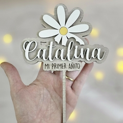 Topper de torta Margarita