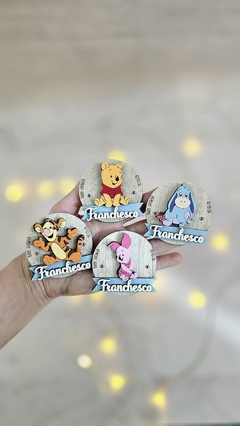 Winnie pooh Premium base redonda