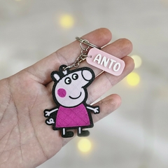 Llaveros Impresion 3d - peppa pig