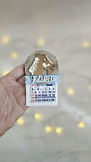 souvenir premium con calendario - caballo percheron - comprar online