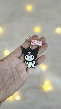 llaveros impresion 3d - kuromi - comprar online