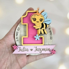 Abejita chiquitita Plim Plim con numero - comprar online