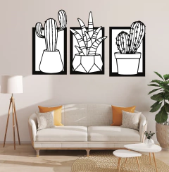 Cactus Triptico
