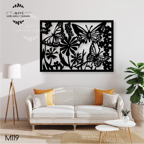 Cuadro mariposas