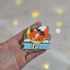 Zorrito Durmiendo en la luna