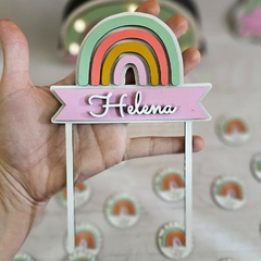 Topper de torta Arcoiris 2