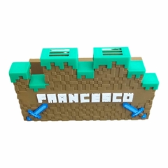 Base Dock Nintendo Switch Personalizado Nombre Minecraft - comprar online