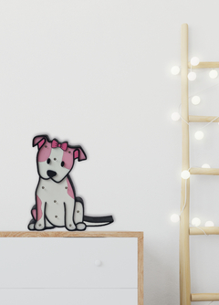 Perrito rosa 10 LUCES - Moor Deco