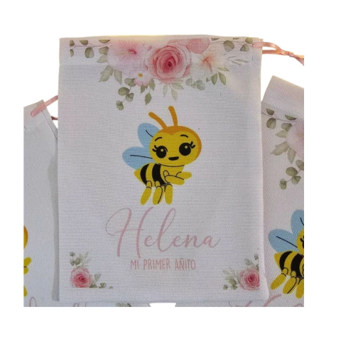 Bolsita de sorpresita personalizada x10 - abejita plim plim - comprar online