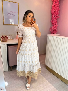 VESTIDO CELESTE