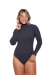BODY SAMIRA VISCOSE CANELADA PRETO - comprar online