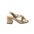 SANDÁLIA AMANDA COURO DOURADO - comprar online