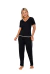 PIJAMA HELENA LAURA VISCOSE SUSTENTÁVEL PRETO - comprar online