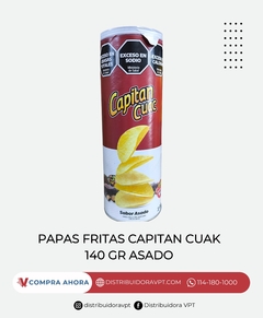 Papas Fritas Capitan Cuak 140 gr - Distribuidora VPT