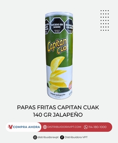 Papas Fritas Capitan Cuak 140 gr - Distribuidora VPT