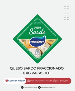 Queso Sardo Kosher Vacashot Fraccionado Xkg Al Vacio