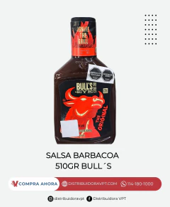 Salsa Barbacoa 510 gr Bull´s