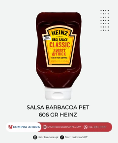 Salsa Barbacoa Heinz Pet 606Gr