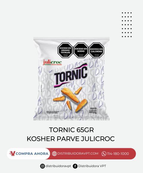 Tornic 65gr Julicroc Kosher Parve