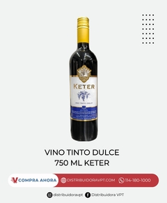 Vino Tinto Dulce 750ml Keter