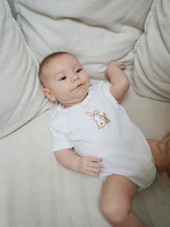 BODY RABBIT BABY - WHITE