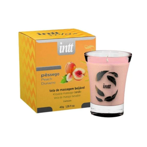 Vela de Massagem Beijável Pêssego - 40g