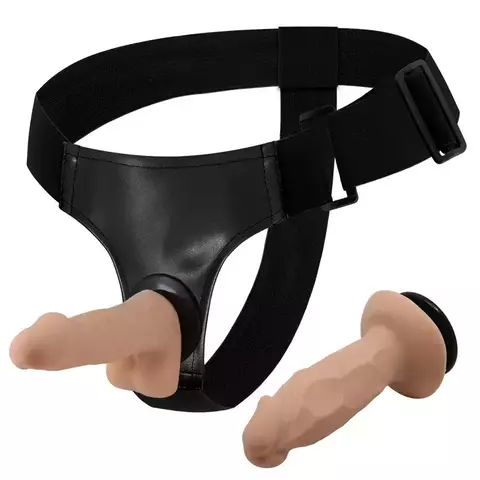 Cinta Peniana com 2 Próteses, Cinta Ajustável e Reforçada – BAILE JESSICA STRAP ON (DISPONÍVEL SOMENTE PARA FORTALEZA-CE)