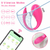 Vibrador de casal à longa distancia com aplicativo e 10 modos de vibração com estimulador na ponta - YOUVIBE (DISPONÍVEL SOMENTE EM FORTALEZA-CE) - loja online